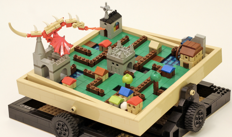 Illustration for article titled Lego's next official Ideas set is this playable labyrinth marble maze